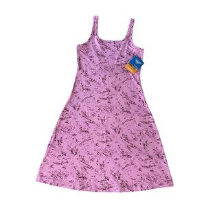 NWT Columbia PFG Freezer III  Women's Dress Coral Beachy Purple  UPF Stretch